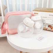 Přenosná elektrická odsávačka mateřského mléka GIOmum Line Comfort Double InnoGIO