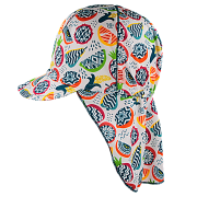 Funkční dívčí kšiltovka s plachetkou Ananas Coolmax RDX