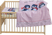 Dětská postýlka s kompletní výbavou 120 x 60 cm  Scarlett Pimpi