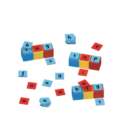 Geomag Magicube Words 55 dílků