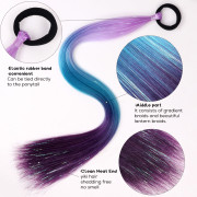 Copánek s gumičkou Mermaid Fantasy 60 cm