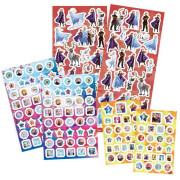 Samolepkový set s omalovánkami a voskovkami 500ks Ledové království