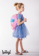 Set 3 Airy Rainbow Unicorn: aktovka, penál, sáček Baagl