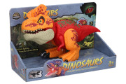 Dinosaurus s efekty červený 26,5x11x13 cm