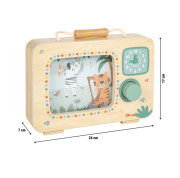 Dřevěná televizní hudební skříňka Safari Small foot