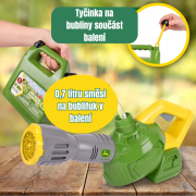 Dětský bublifukový foukač listí John Deere Kids