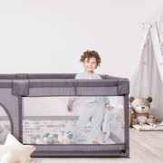 Ohrádka Playpark Grey s matrací BabyGo