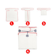 Plena PreFlat Organic Newborn Xkko