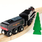 Dřevěná replika lokomotivy Black 5 engine Bigjigs Rail