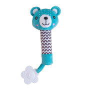 Pískátko/kousátko plyš 25 cm 0 m+ Babyted