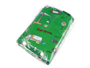 Dětská pláštěnka s obrázky zelená