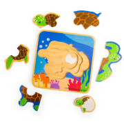 Puzzle Životní cyklus želvy Bigjigs Toys