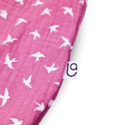 Sukně kolová tm. starorůžová vlaštovky Little Angel