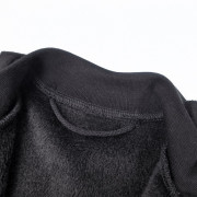 Mikina hřejivá rozepínací černá Little Angel