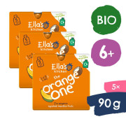 Ella's Kitchen BIO Orange one ovocné pyré s mangem (5x90 g)