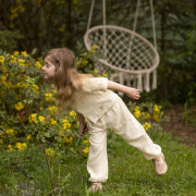 Dětská mušelínová košile Luca Cream Esito