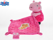 Peppa Pig Peppina usínáček 11 cm plyšový růžový 0 m+