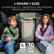 Autosedačka i-Spark i-Size 100-150 cm Kinderkraft