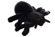 Plyšový pavouk černý 14 cm Eco-friendly