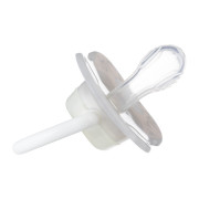 Dudlík svítící silikonový symetrický Love Mum & Dad 0 - 6 m, 2 ks Canpol babies