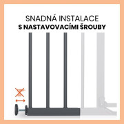 Zábrana Open N Stop 2 rozšíření o 21 cm Hauck