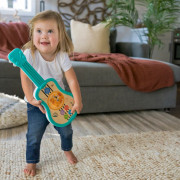 Hračka hudební dřevěná ukulele Magic Touch Hape 6 m+ Baby Einstein