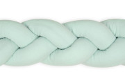 Mušelínový mantinel cop 200 cm Babymatex – chránič do postýlky Mint