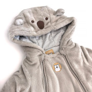 Zimní kojenecká kombinéza s rukavicema Pidilidi Beige