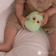 LED silikonová noční lampička Rgb - sova Mary's 