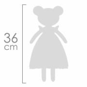 Plyšová panenka Niza 20146 DeCuevas  - 36 cm