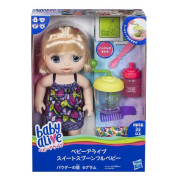 Baby Alive Blonďatá panenka s mixérem