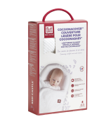 Přikrývka na Cocoonababy Lightweight White Red Castle 2. JAKOST
