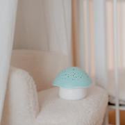 Projektor noční oblohy s bílým šumem a senzorem pláče Star Mushroom Pabobo