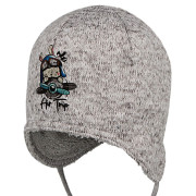 Vázací čepice podšívka wellsoft Letadlo šedá RDX