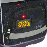 Školní aktovka Zippy plus Pixel Space Baagl