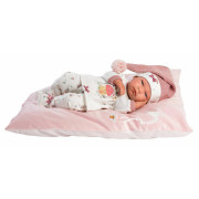 New Born holčička 73880 Llorens - realistická panenka miminko - 40 cm