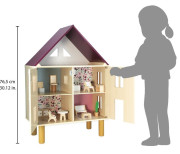 Dřevěný domeček pro panenky Twist Janod 