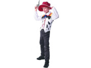 Kostým na karneval - kovboj, 110 - 120 cm