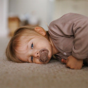 Dudlíky silikonové symetrické 18 m+, 2 ks BabyOno