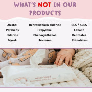 Výhodné balení 12 ks - Dětské vlhčené ubrousky neparfémované (bio) Jackson reece