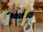 Pásek s dřevěným nářadím Blue Little Dutch