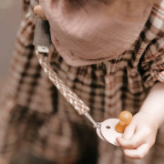 Klip na dudlík BIBS Paci Braid 