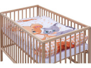 Dětská postýlka s kompletní výbavou, 120 x 60 cm, Tery Scarlett