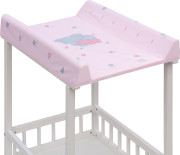 Přebalovací pult Scarlett Pája Slon růžový