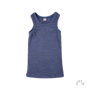 Dětské Merino tílko Ocean Mélange PoPoLiNi