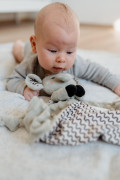 Usínáček babyted kousátko, chrastítko plyš 25x25 cm 0 m+