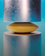 Sportovní míč Resistant 20 cm žlutý Androni 