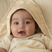 Osuška s kapucí 75 x 75 cm Little Dutch