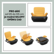 Doka iFix podsedák se sklopnými zády 125 - 150 cm BabyAuto