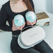 Přenosná elektrická odsávačka mateřského mléka GIOmum Line Premium Warm Double innoGIO